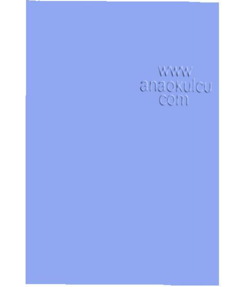Mavi Eva 50x70 Cm Yapışkansız Klasik Eva