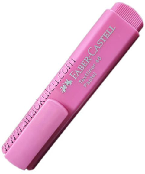 faber castell pastel işaretleme kalemi gül rengi